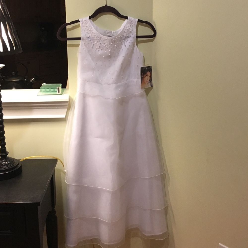New-girls 1st communion or flower girl dress